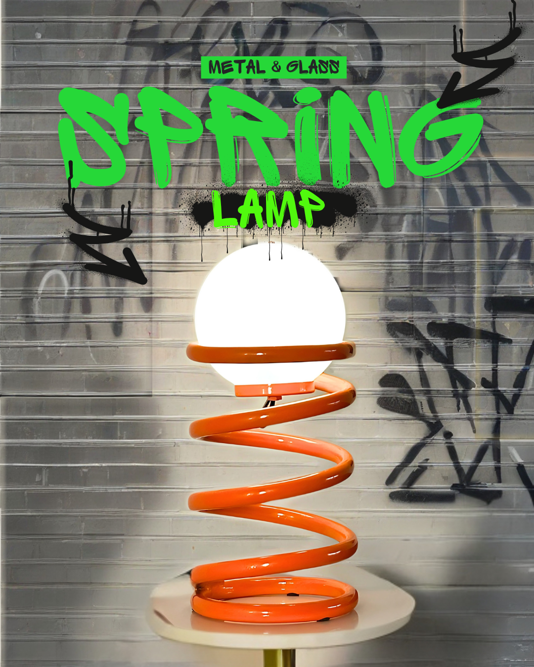 Spring Ball Lamp