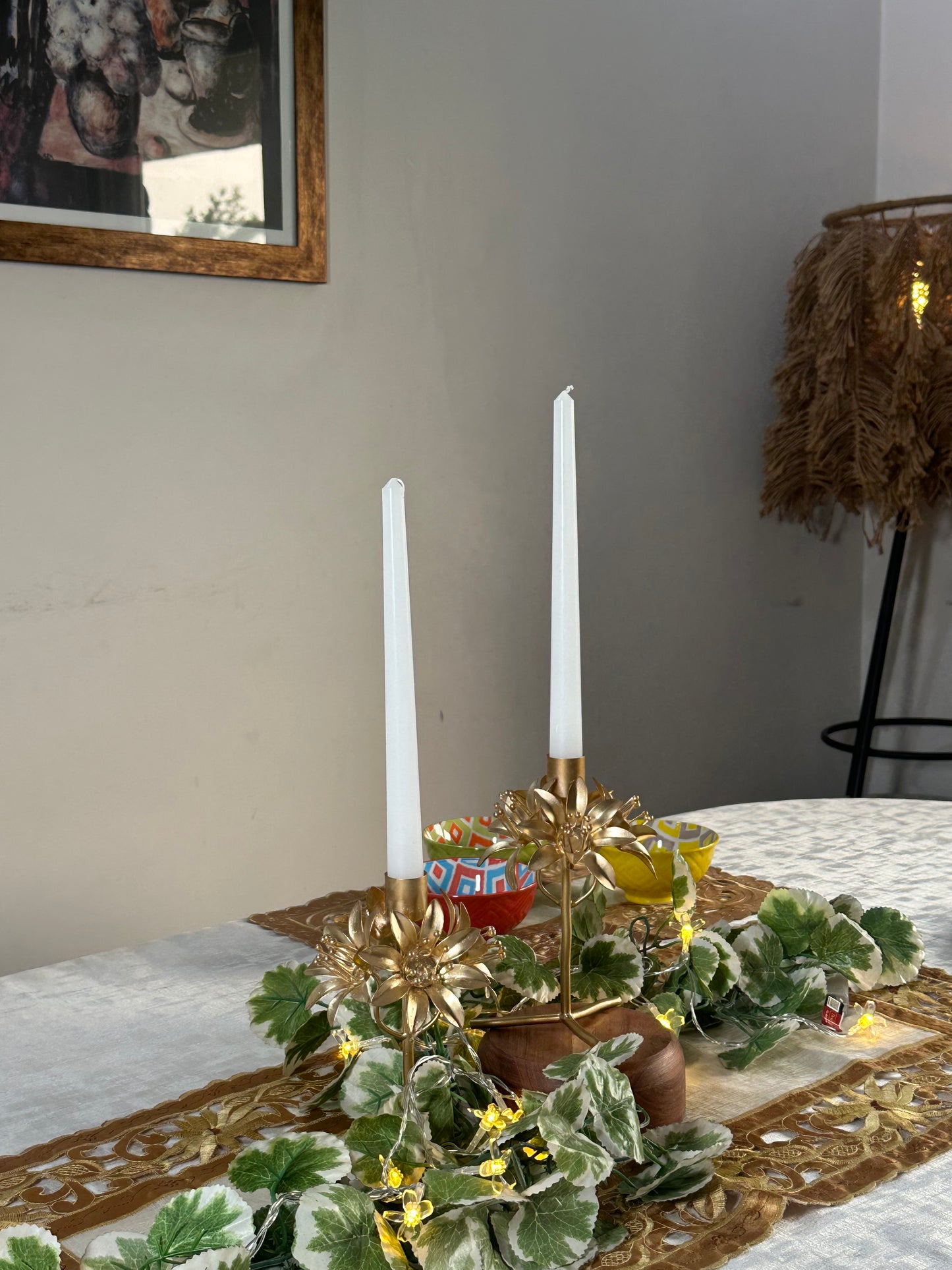 Bloom Candle Holder Diwali Set
