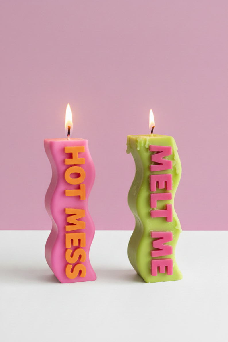 Hot & Melt Candle Set