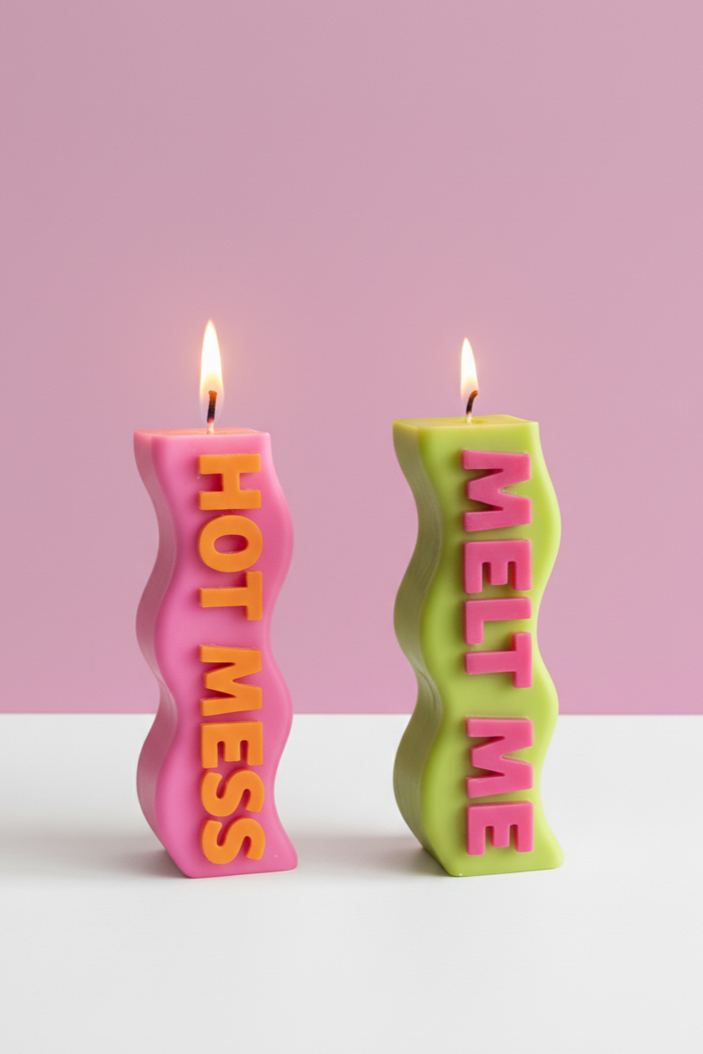 Hot & Melt Candle Set