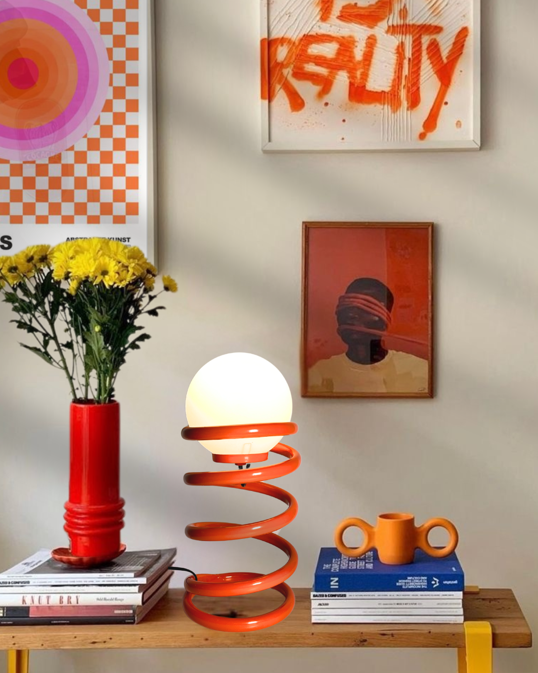 Spring Ball Lamp