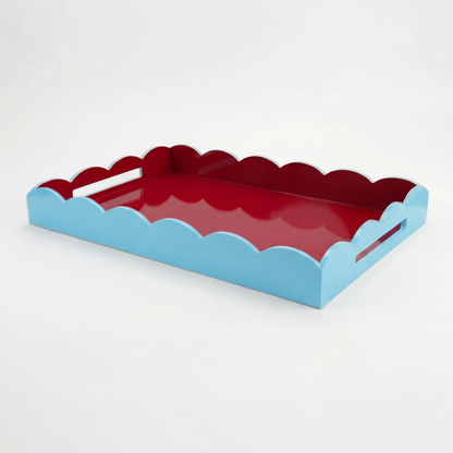 Scalloped Duo Tone Tray