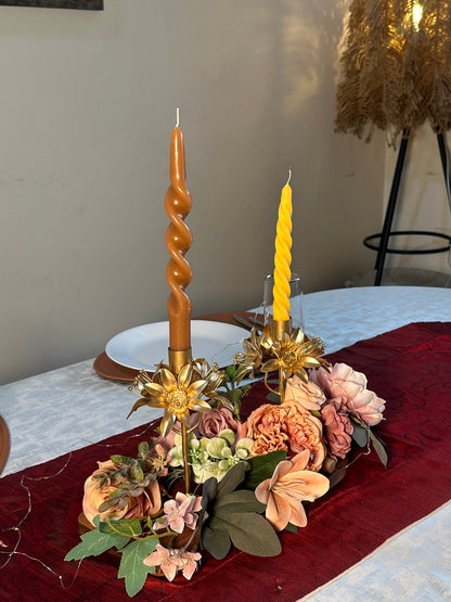 Bloom Candle Holder Diwali Set