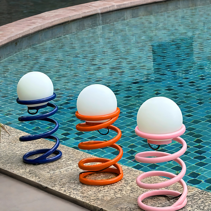 Spring Ball Lamp