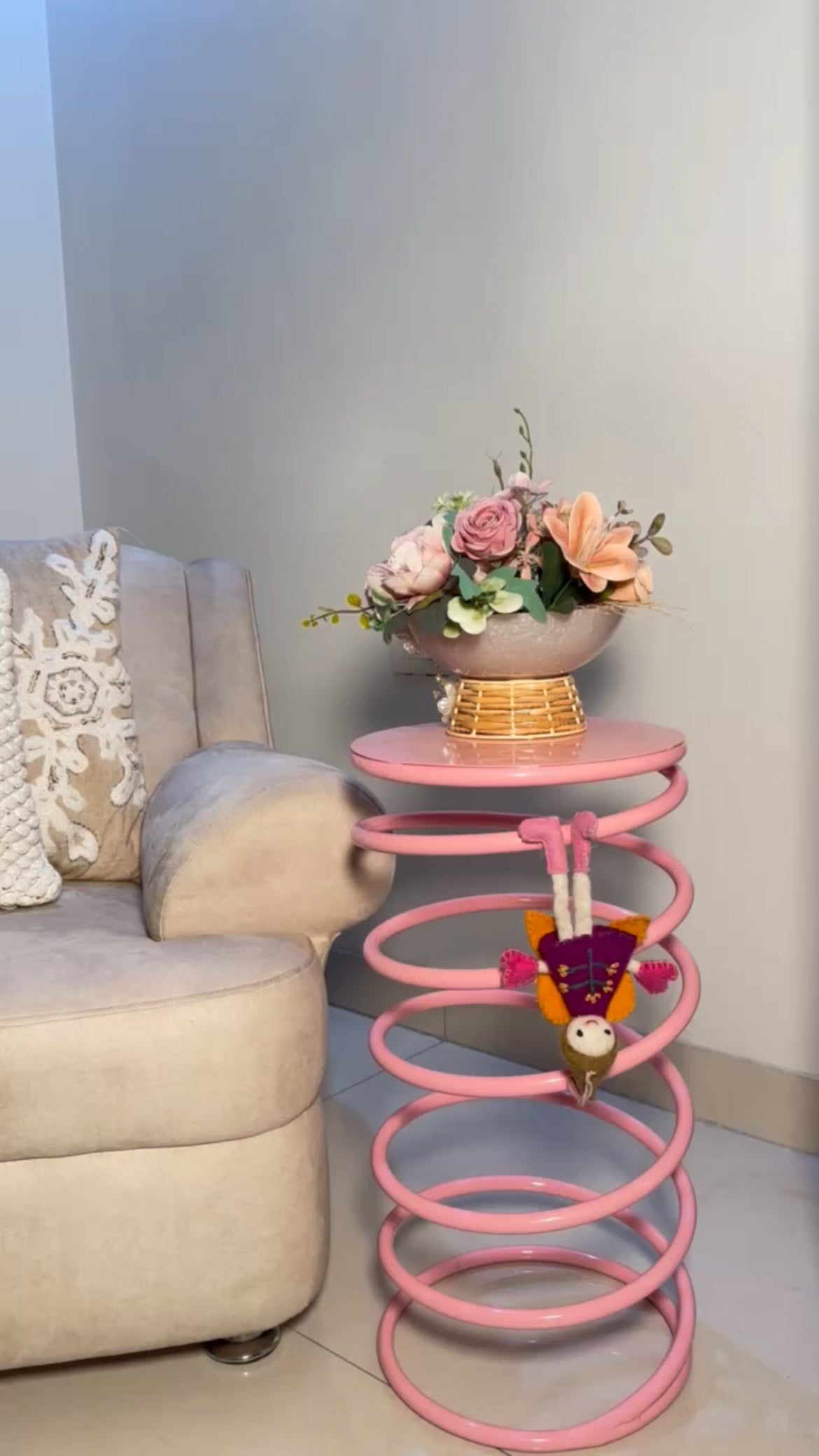 Spring Side Table